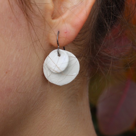 Porcelain earrings Porcelain earrings