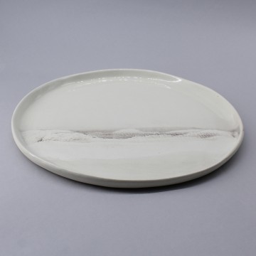 Assiette plate "Aléasucs" T1