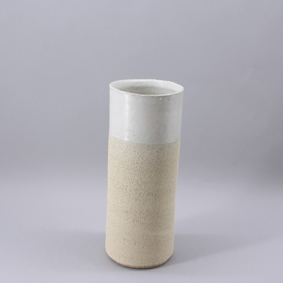Eggshell stoneware vase...