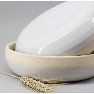 Assiette creuse " Pile ou...