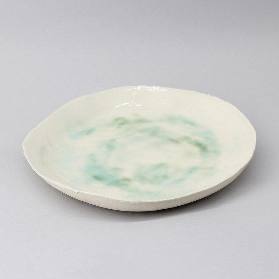 Assiette plate porcelaine