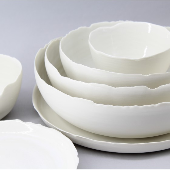 Assiette creuse "coquille"...