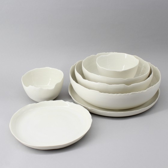 Assiette porcelaine "...