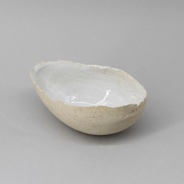 Bol demi oeuf "Fissures"