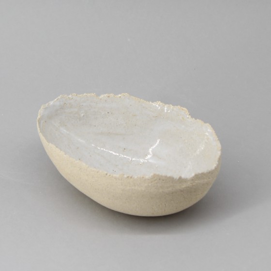 Bol demi oeuf "Fissures"