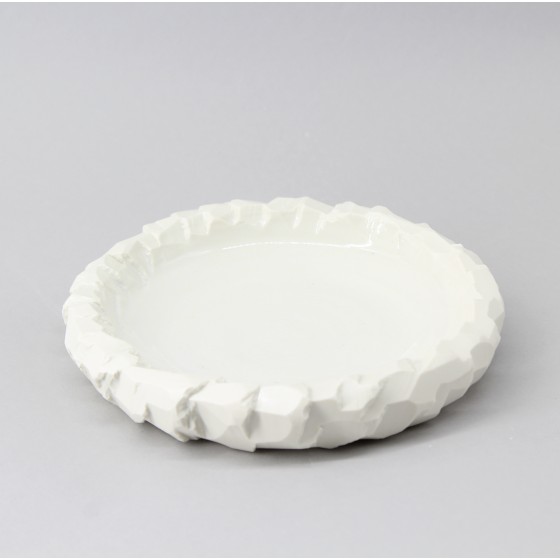Assiette porcelaine "...