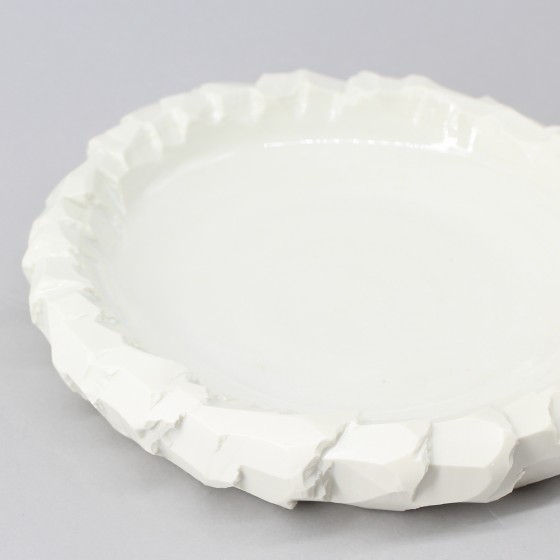 Assiette porcelaine "...