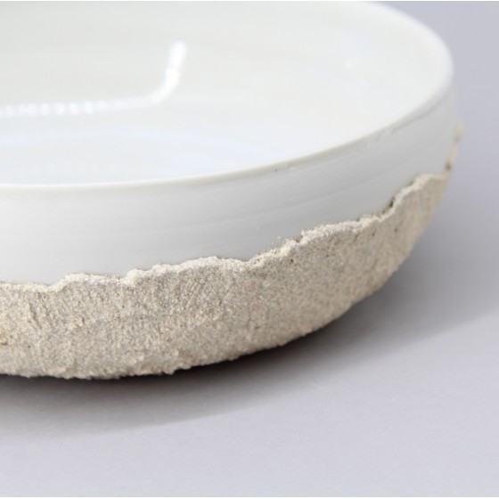 Assiette creuse " duo " de...