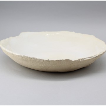 Assiette creuse "fissures"...