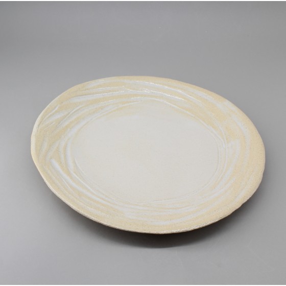 Assiette plate gravée 5