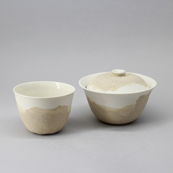 Théière gaiwan " Reliefs"