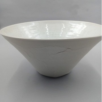 Conical salad bowl " Winter...