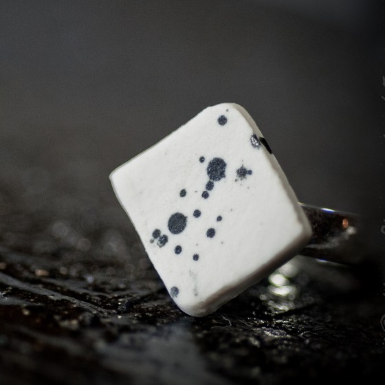 Bague porcelaine pure Bague porcelaine pure