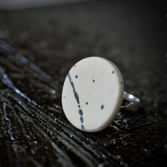Bague porcelaine pure Bague porcelaine pure