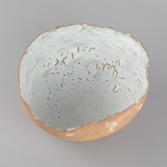 Bol coquille en grès roux T2 Bol coquille en grès roux T2